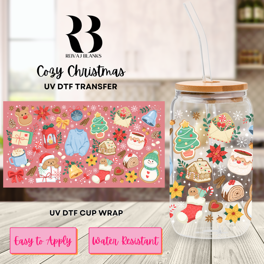 COZY CHRISTMAS (DOUBLE SIDED) 16 OZ