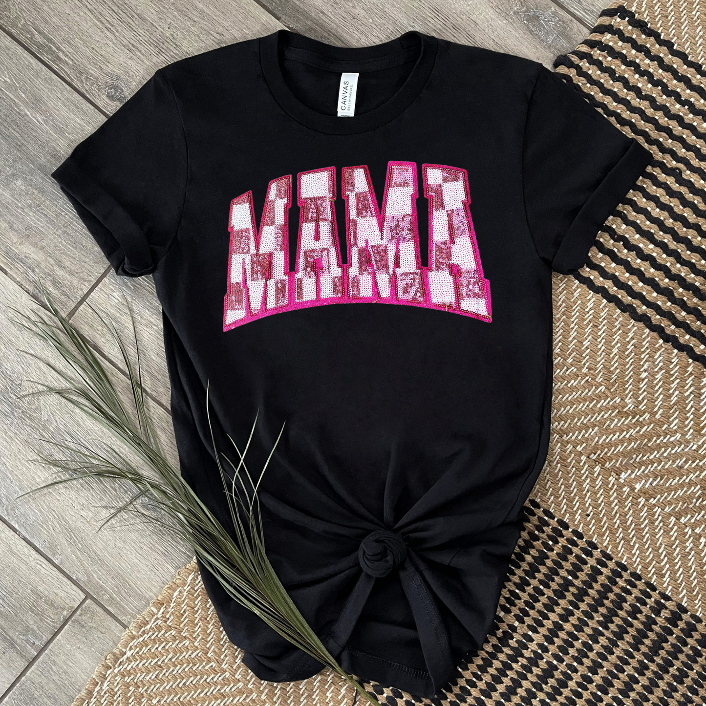 SEQUINS MAMA T-SHIRT