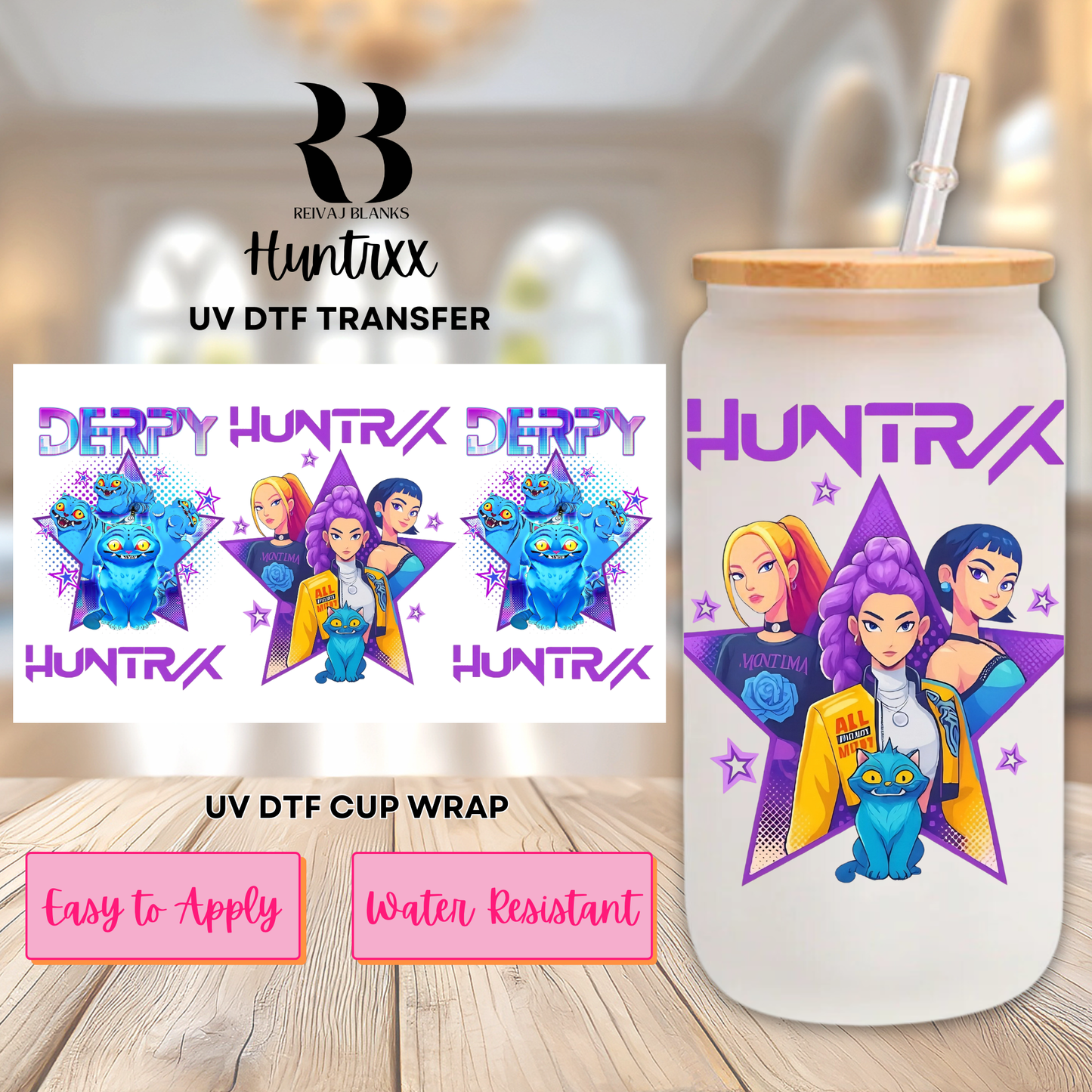 HUNTRXX (SINGLE SIDED) 16 OZ