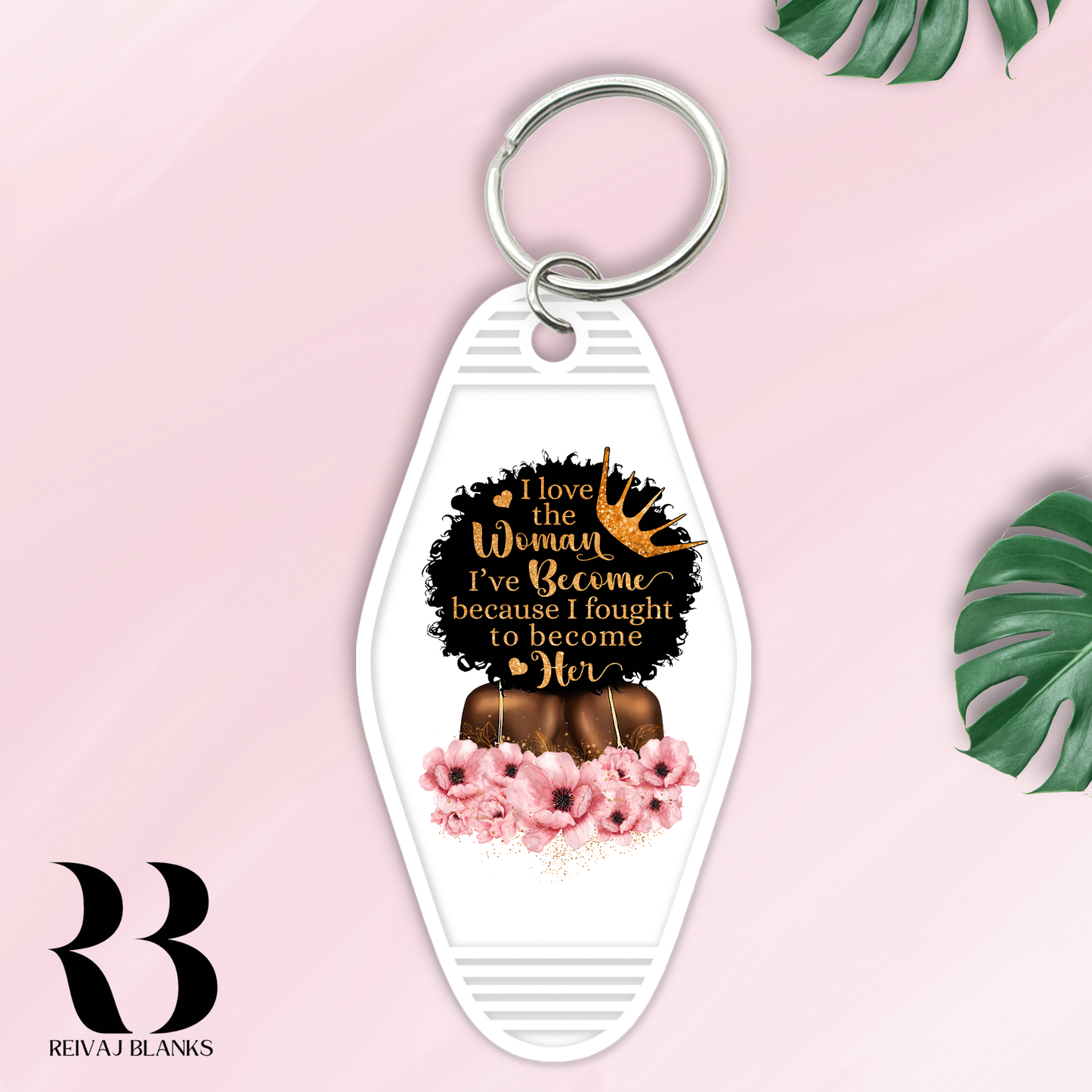 WOMAN DS MOTEL KEYCHAIN
