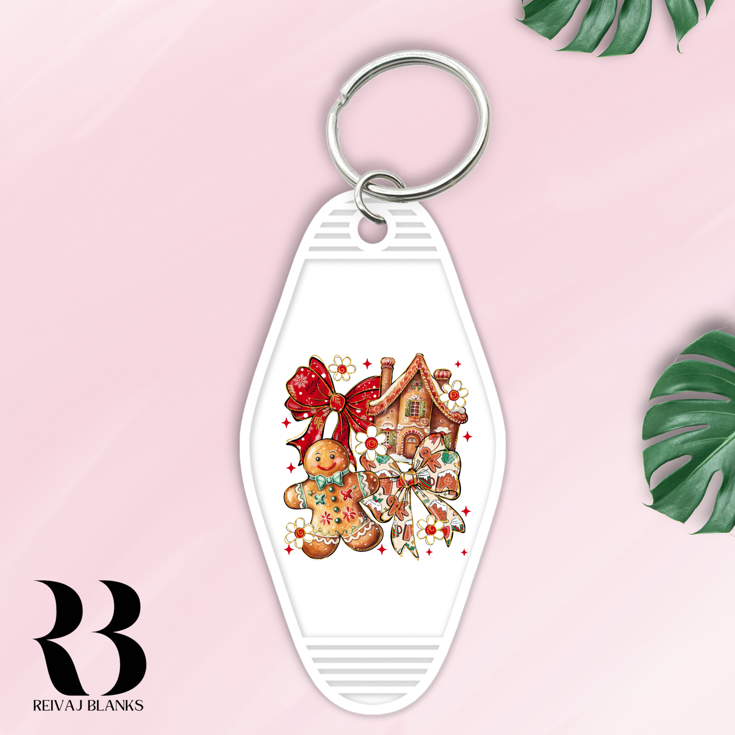 GINGERBREAD VIBES DS MOTEL KEYCHAIN