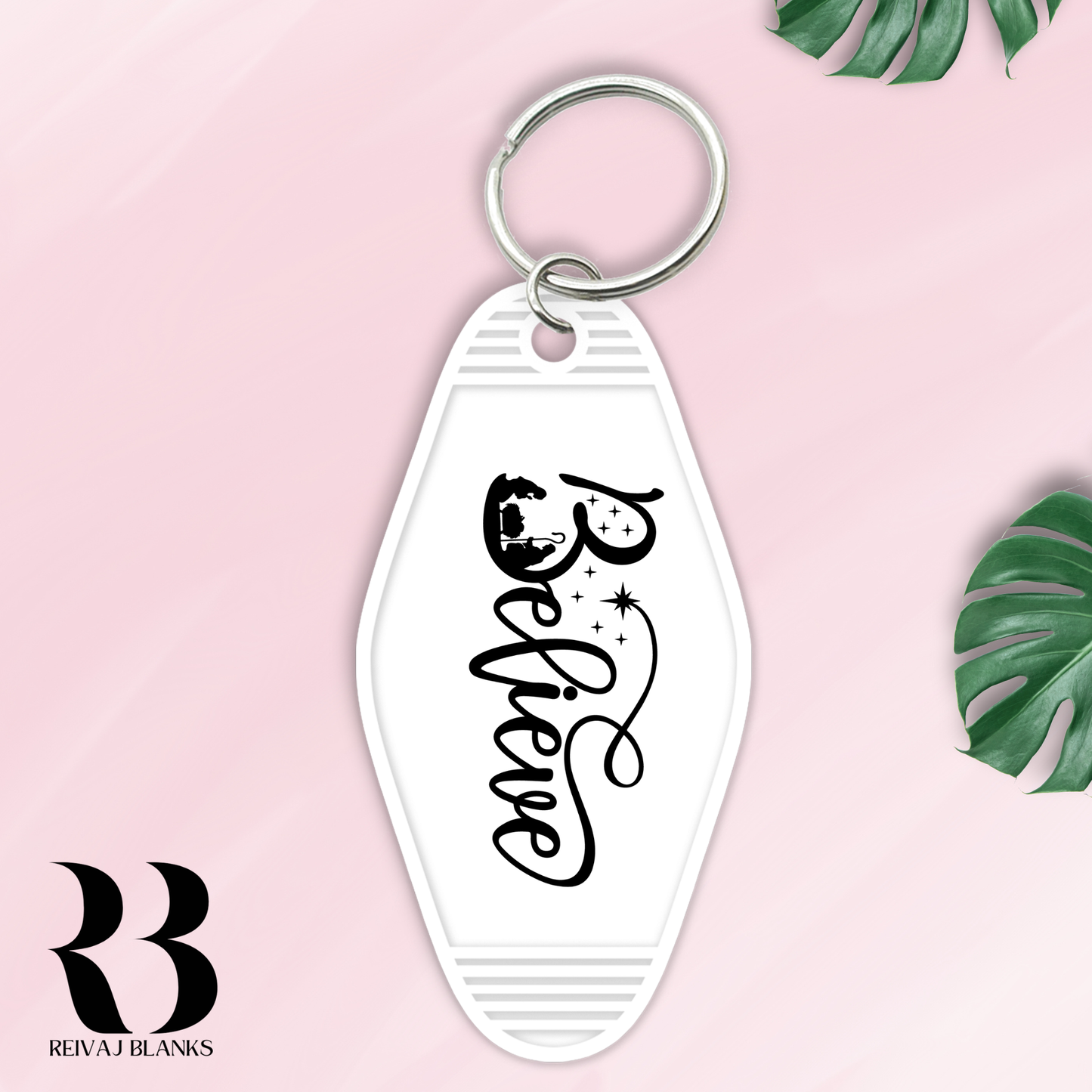 BELIEVE DS MOTEL KEYCHAIN
