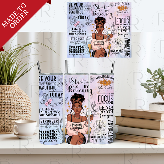 PERFECTLY IMPERFECT SUBLIMATION TRANSFER 20oz