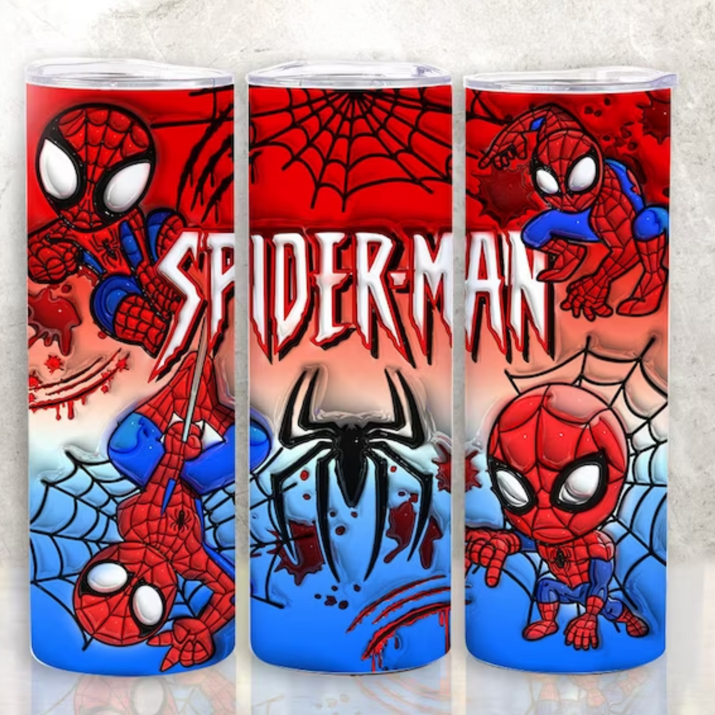 SPIDERMAN 3D TUMBLER