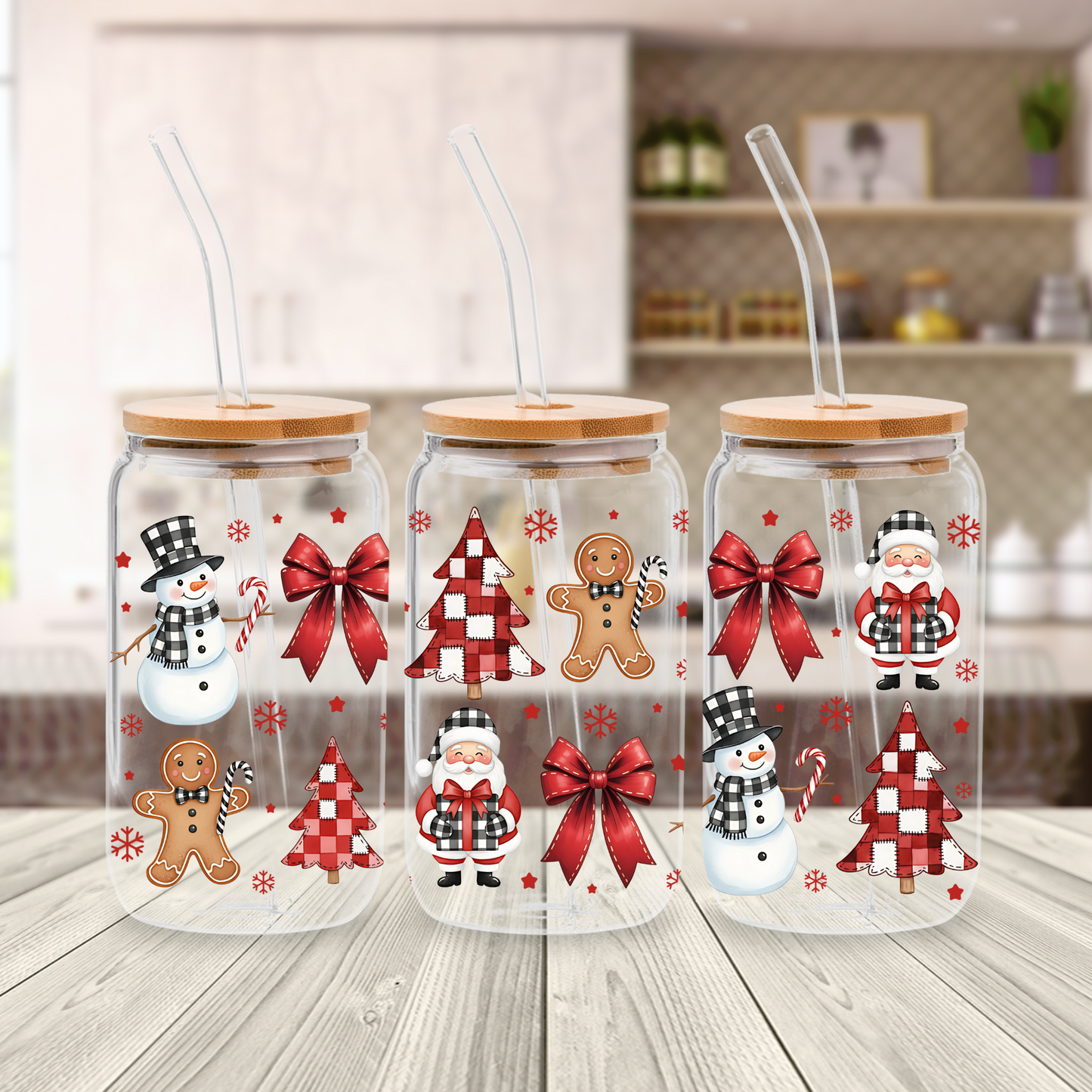 PREPPY CHRISTMAS (DOUBLE SIDED) 16 OZ