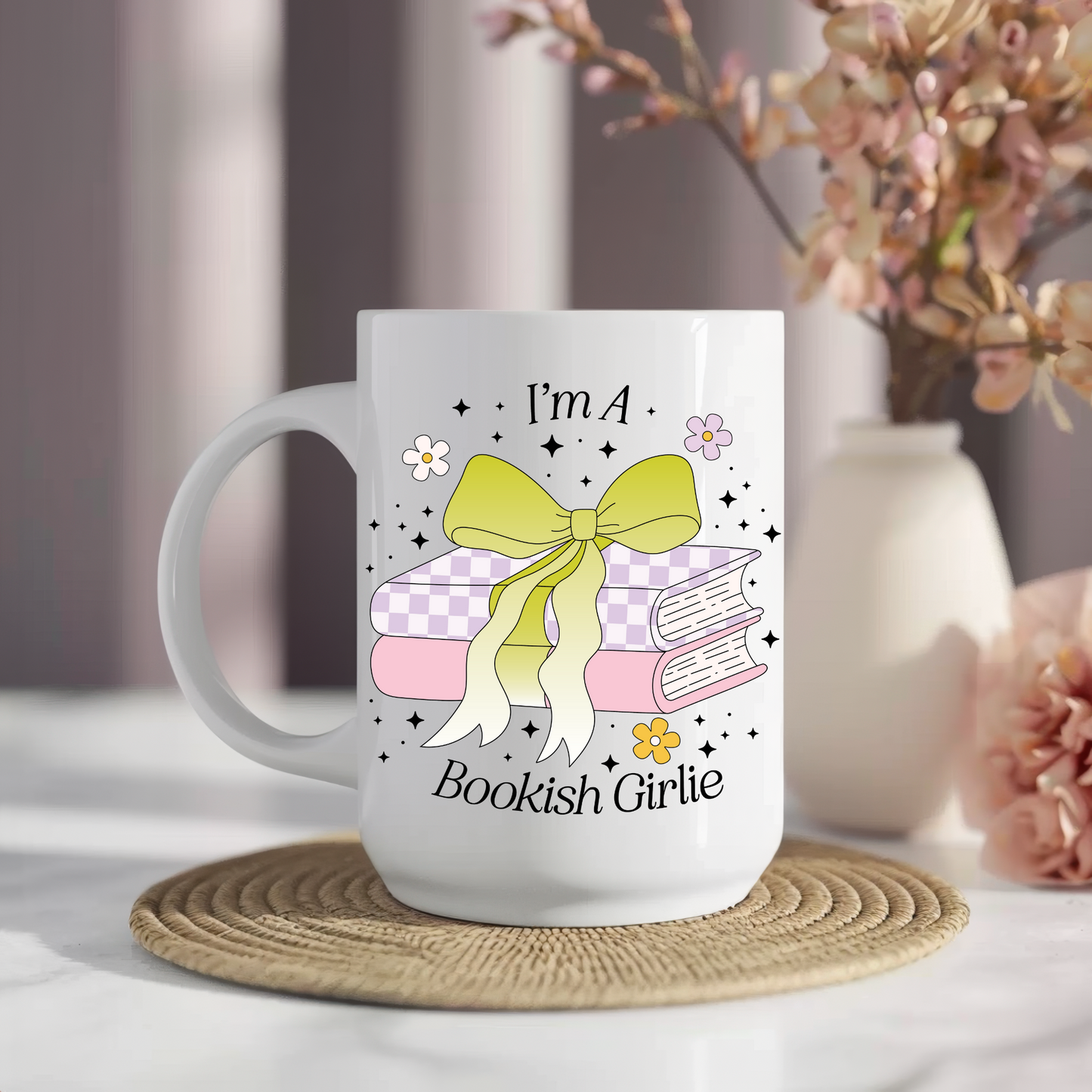 BOOKISH GIRLIE MUG 15 OZ