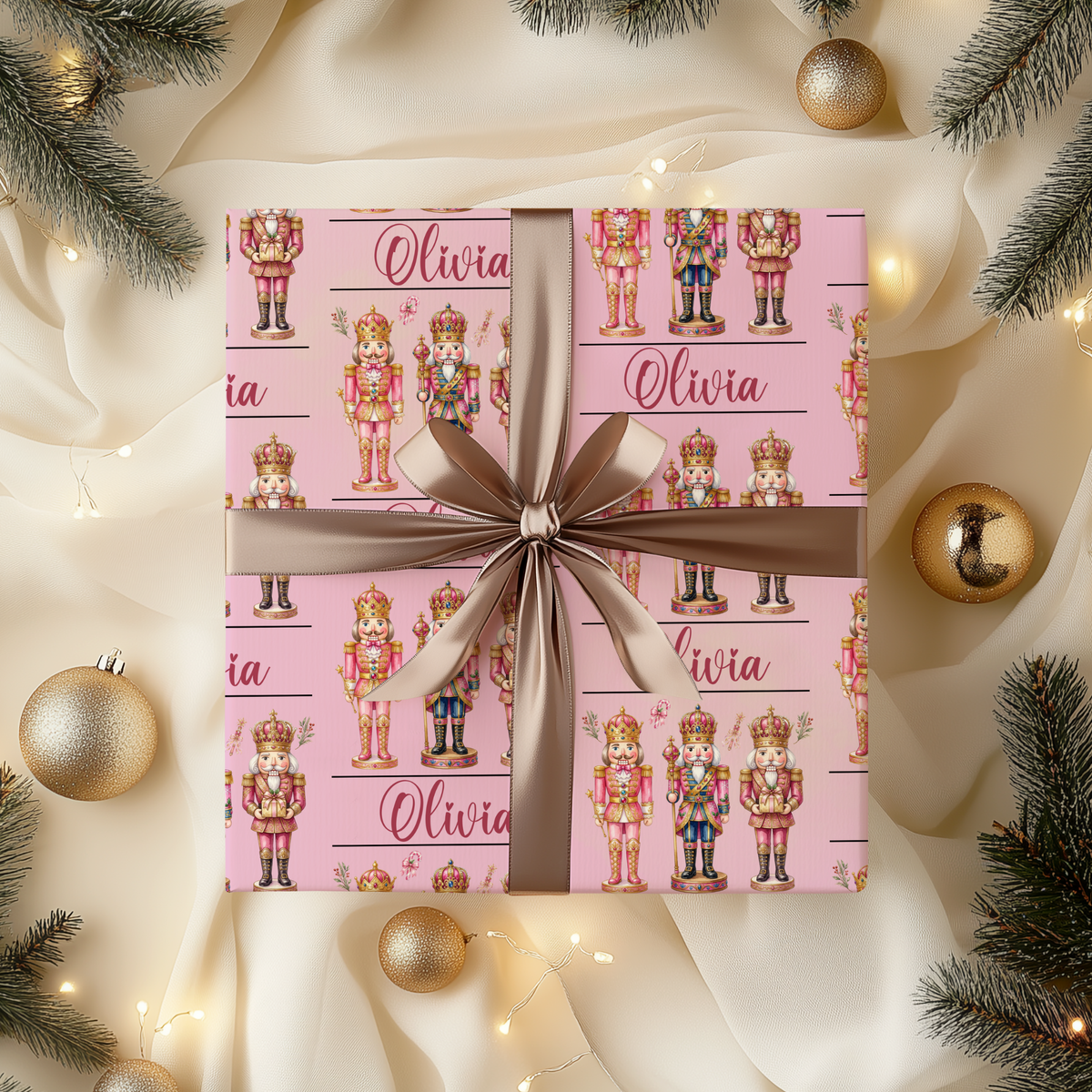 NUTCRACKER CHRISTMAS WRAPPING PAPER 3PK