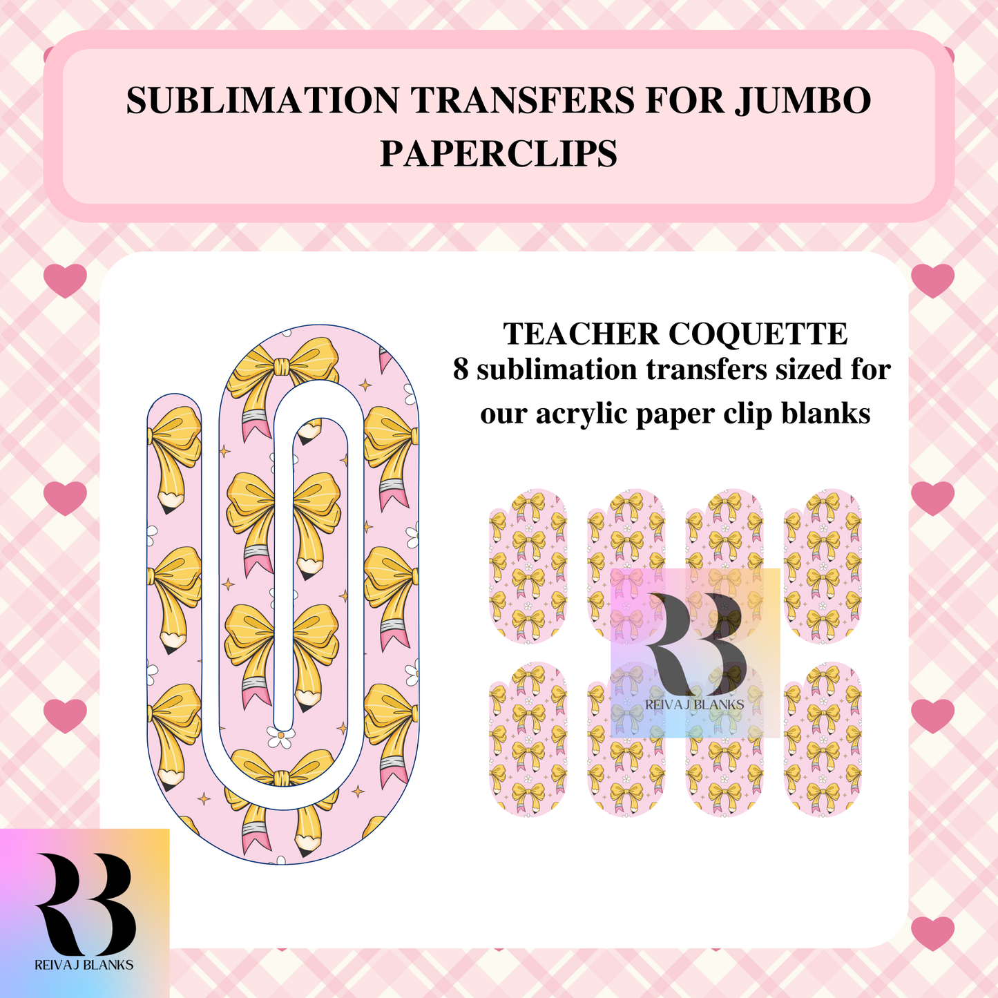 TEACHER COQUETTE SUBLIMATION TRANSFER