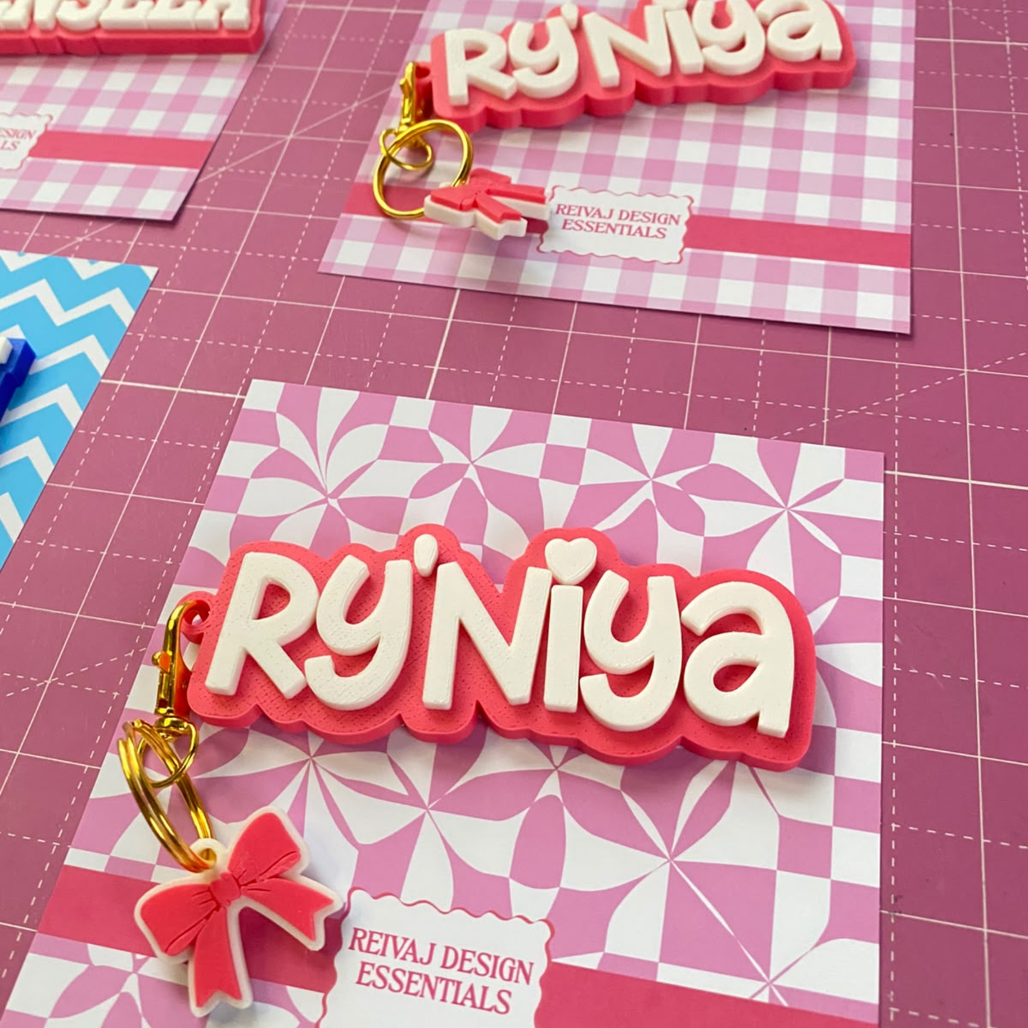 CUSTOM 3D NAME TAGS