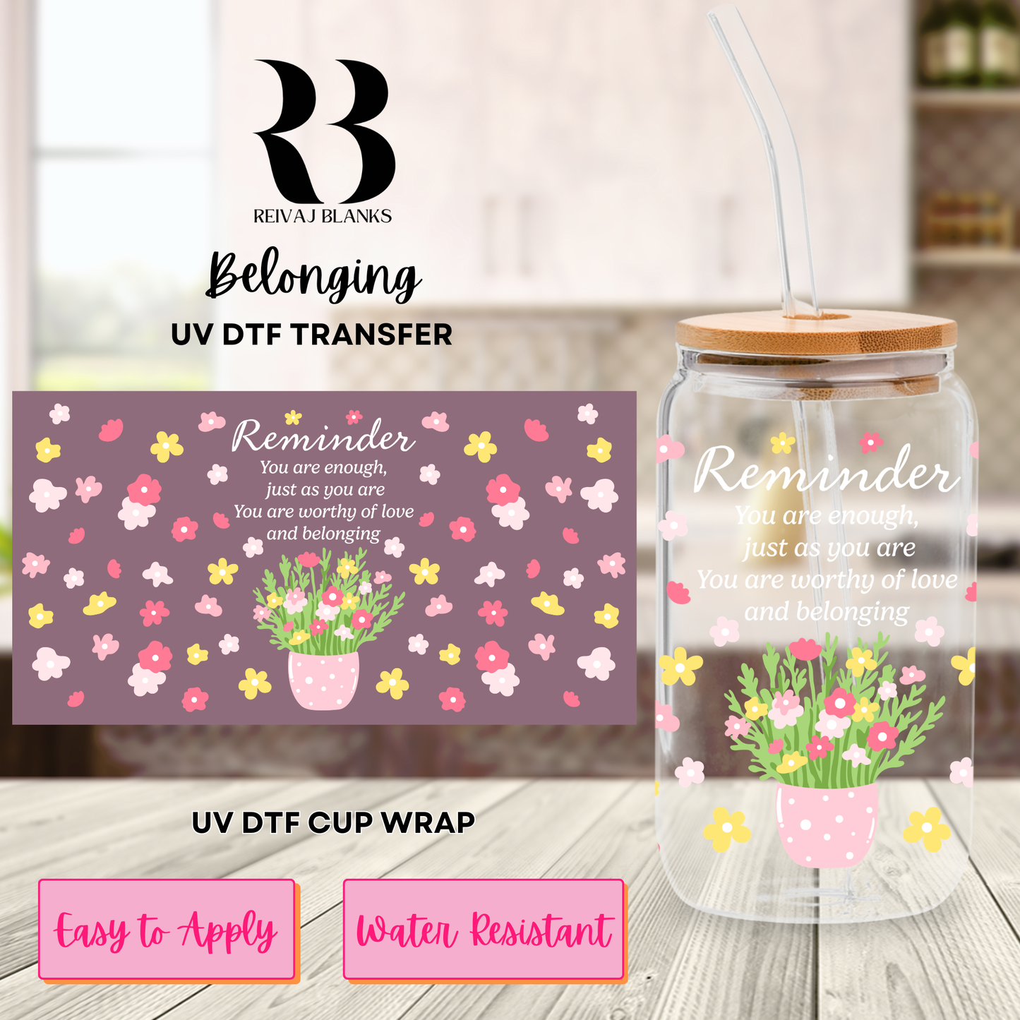 BELONGING (DOUBLE SIDED) 16 OZ