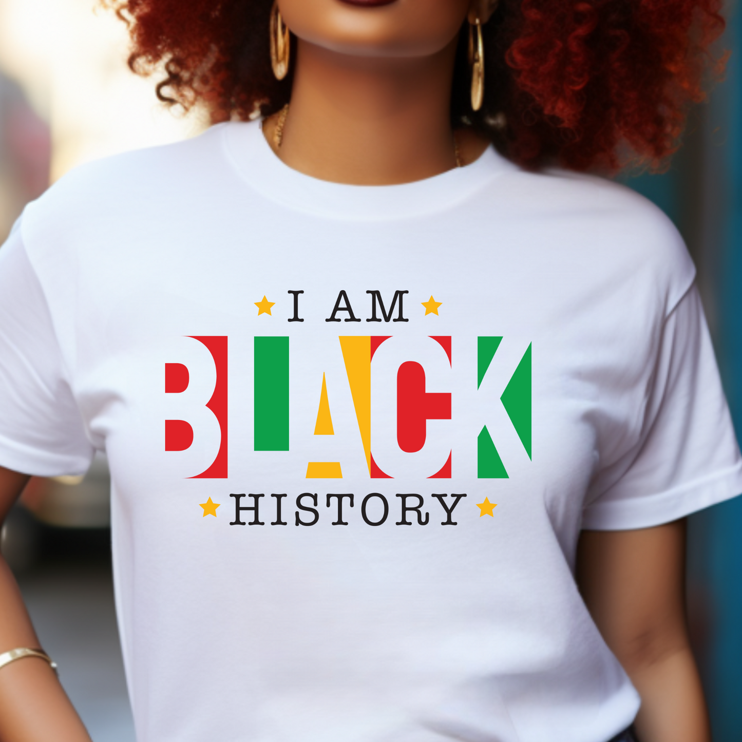 I AM BLACK HISTORY T-SHIRT