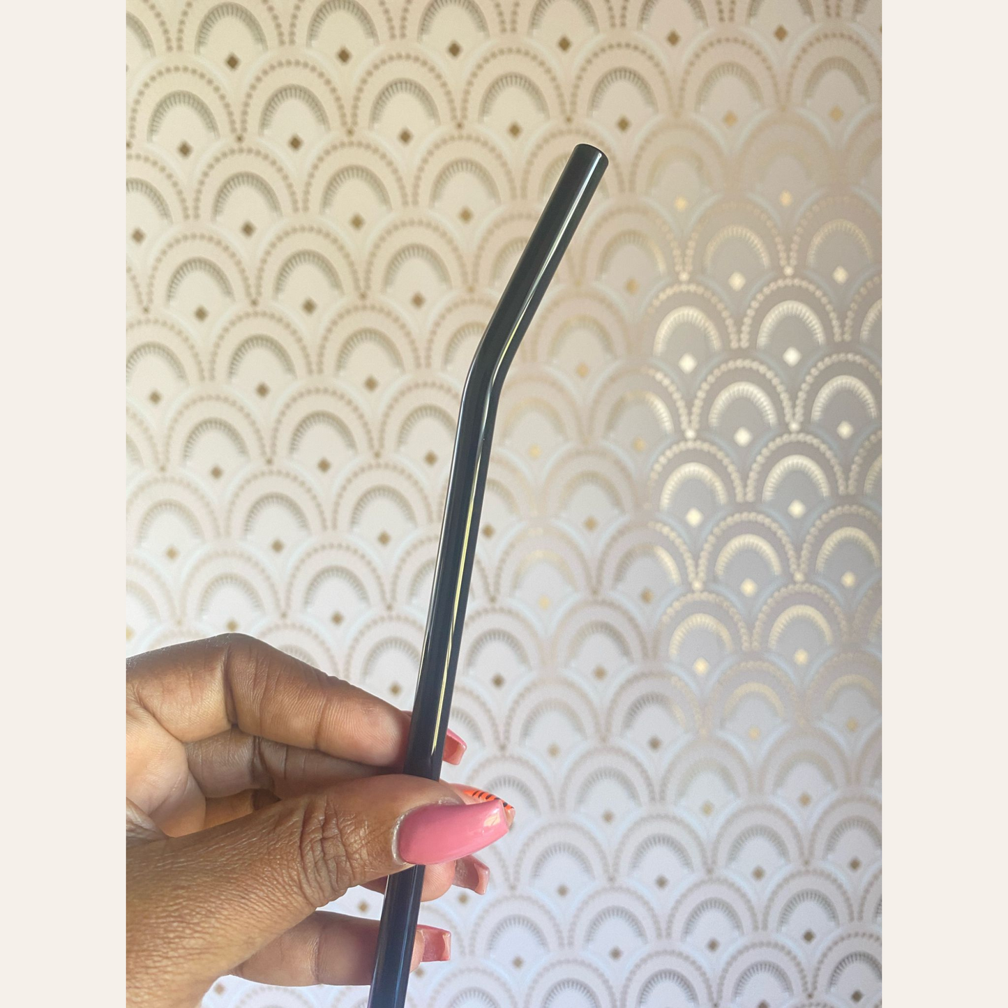 BENT GLASS STRAWS - REUSABLE