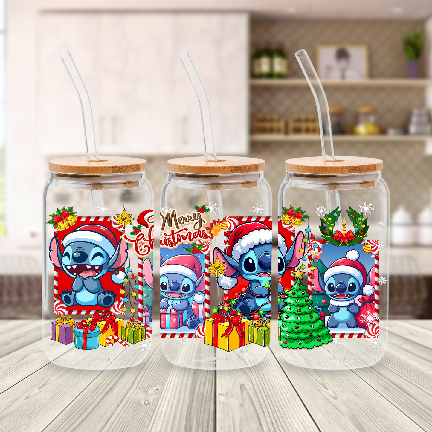 CUTE BLUE (SINGLE SIDED) UV DTF 16 OZ