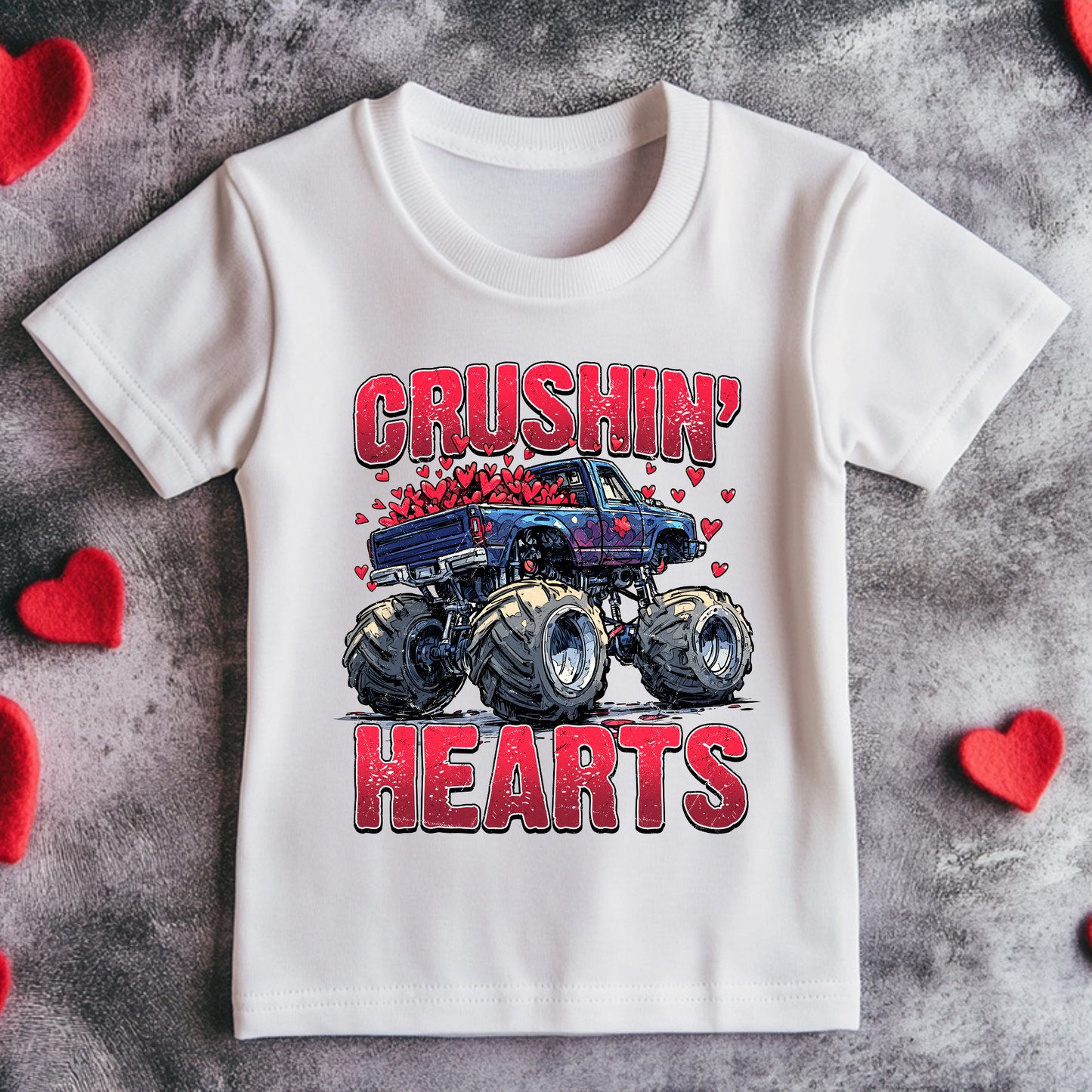 CRUSHIN' HEARTS T-SHIRT