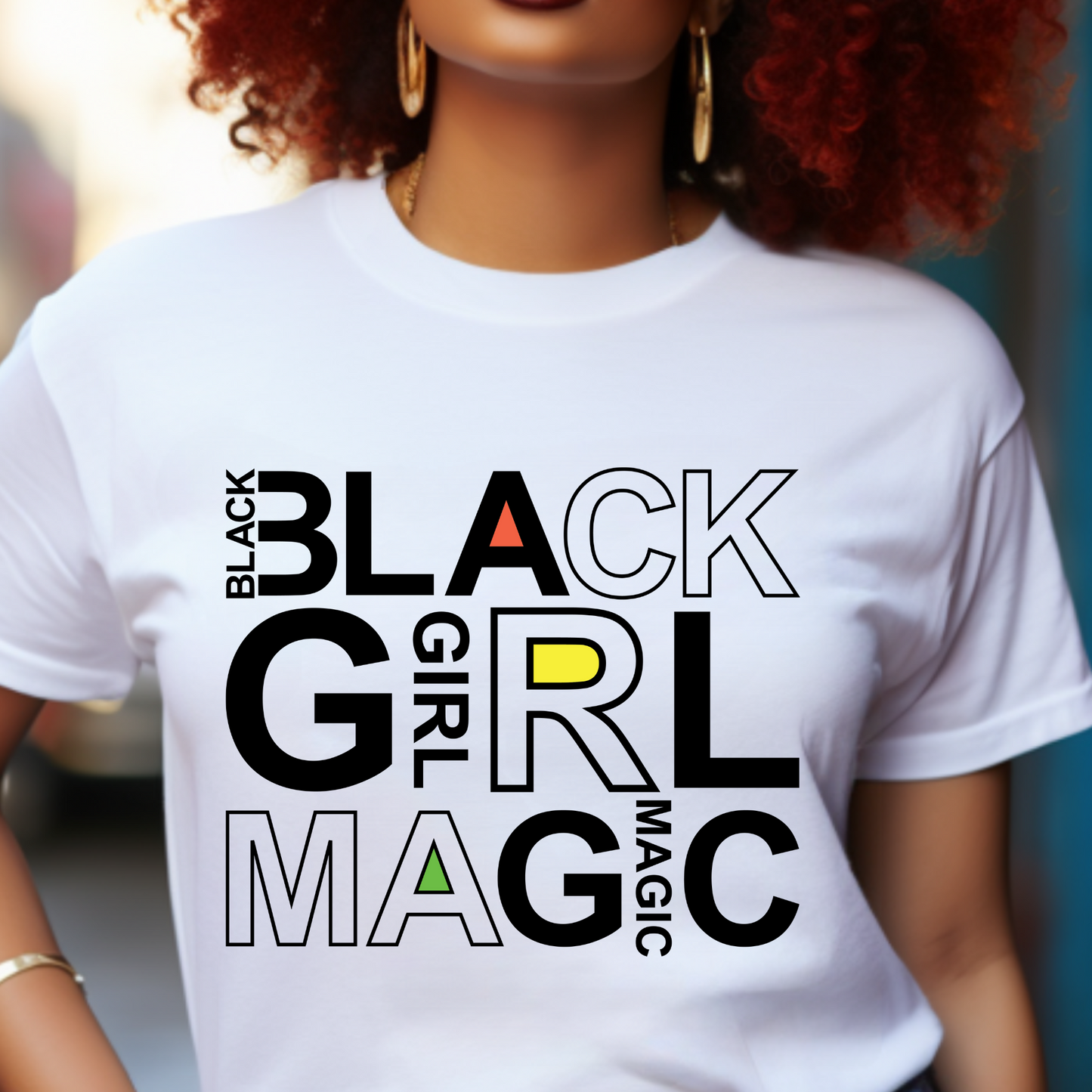 BLACK GIRL MAGIC DTF TRANSFER