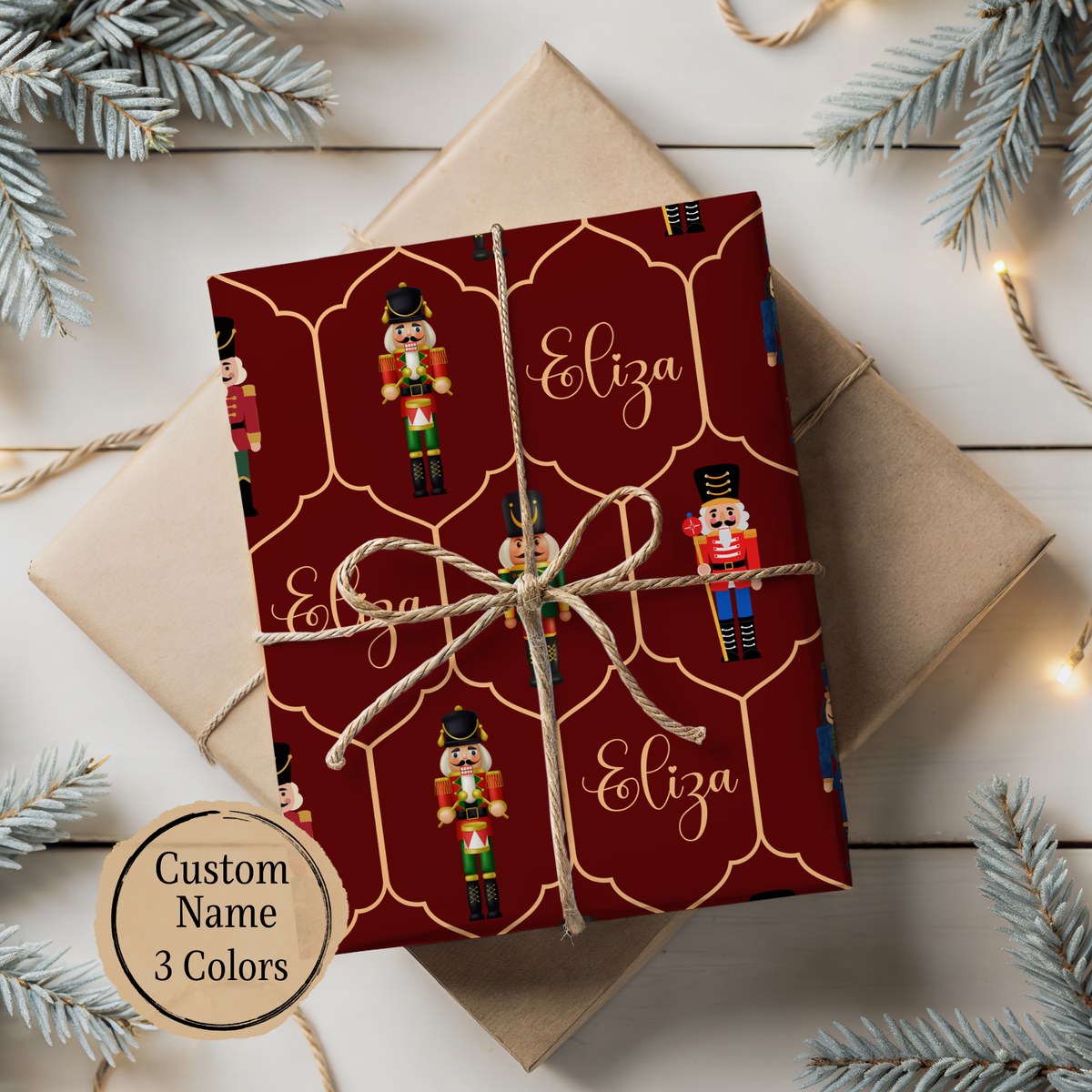 NUTCRACKER GIFT PAPER