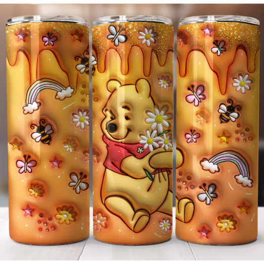 POOH SPRING 3D TUMBLER