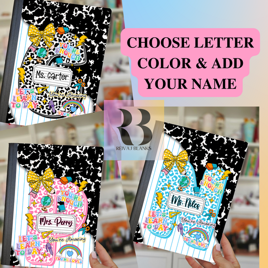 Custom Teacher Composition Notebook