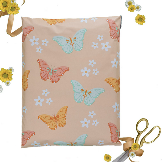 BUTTERFLIES POLYMAILER 12 X 15.5"