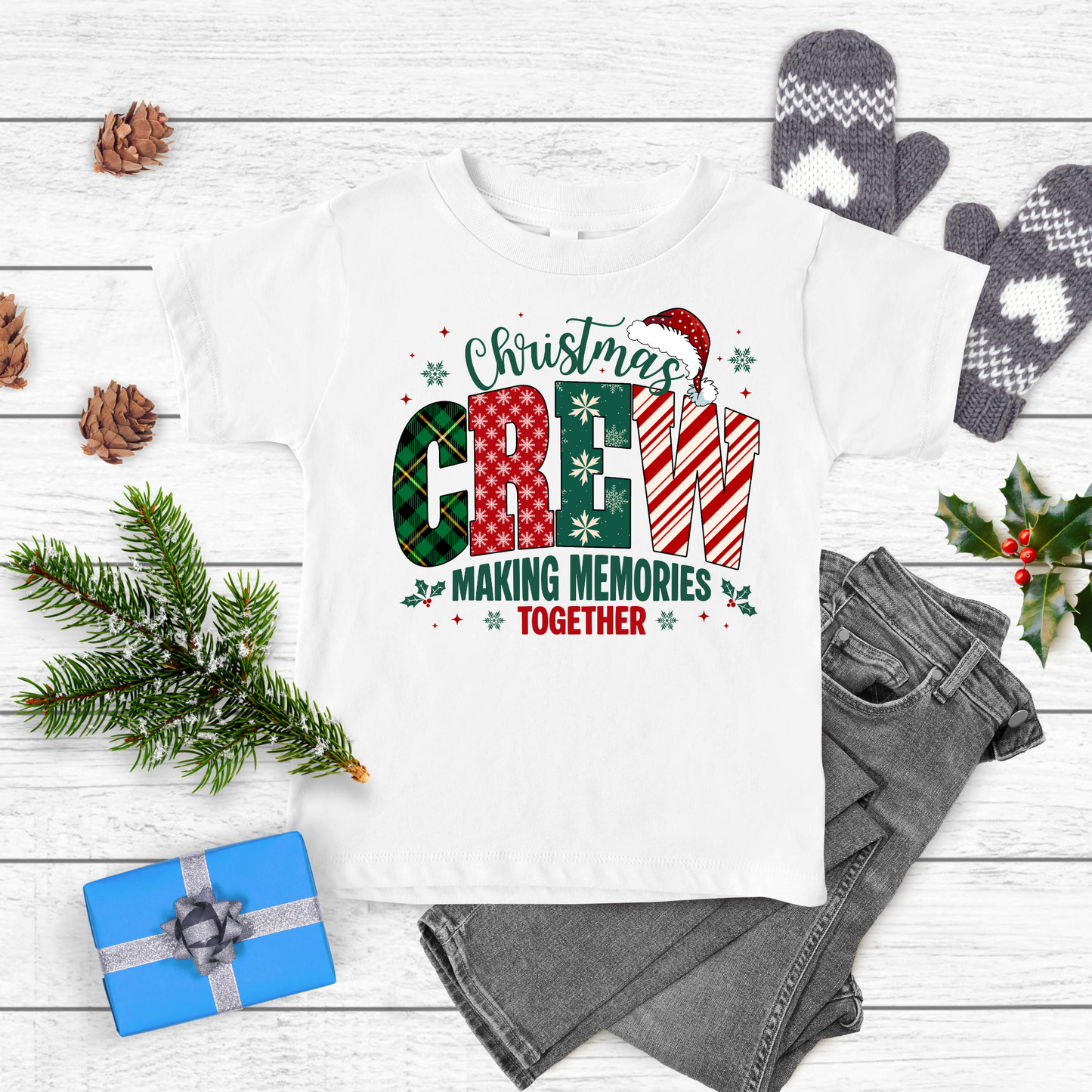 CHRISTMAS CREW T-SHIRT
