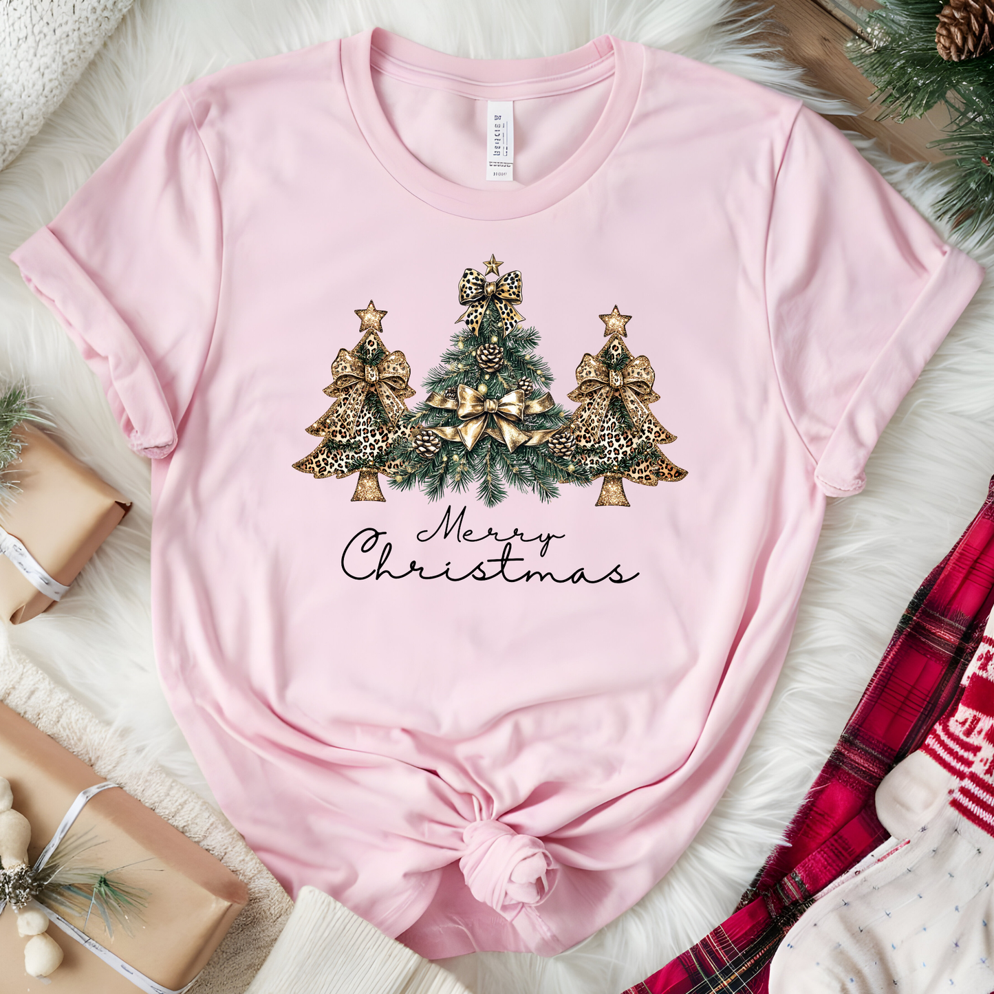 FESTIVE TREES T-SHIRT