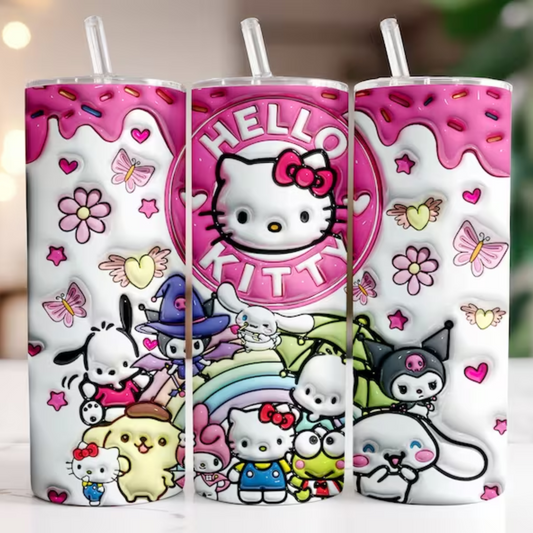 HELLO KITTY 3D TUMBLER