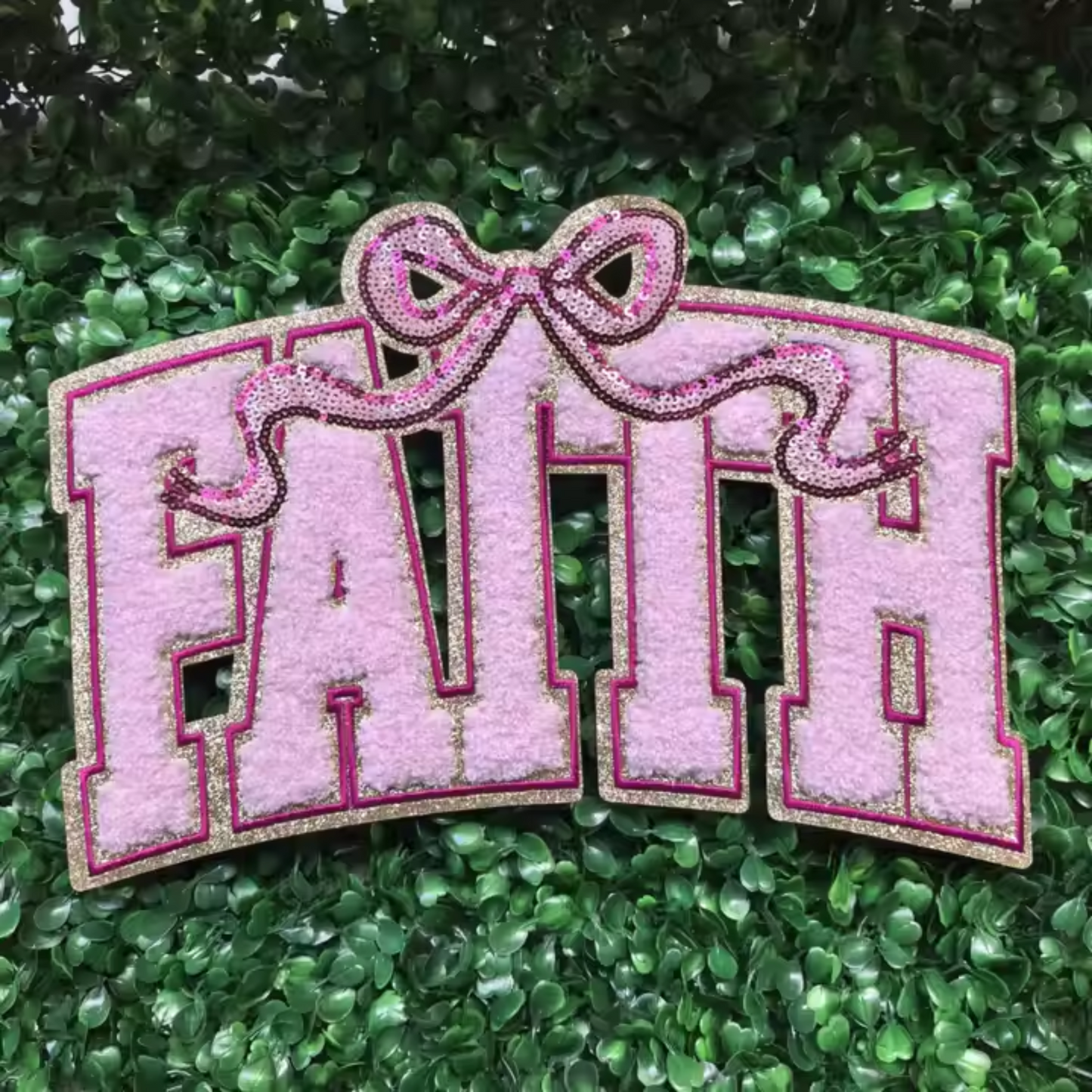 FAITH - IRON ON PATCH