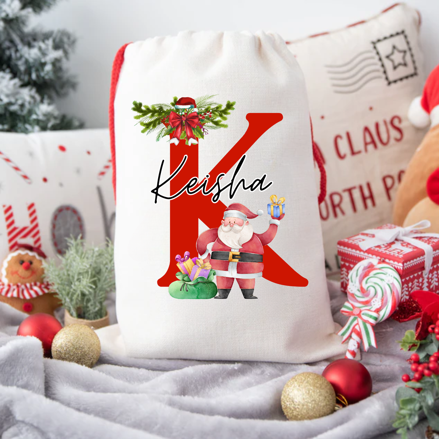 SANTA SACKS (CUSTOMIZED PRE-ORDER) PRE ORDERS CLOSE NOV 10TH