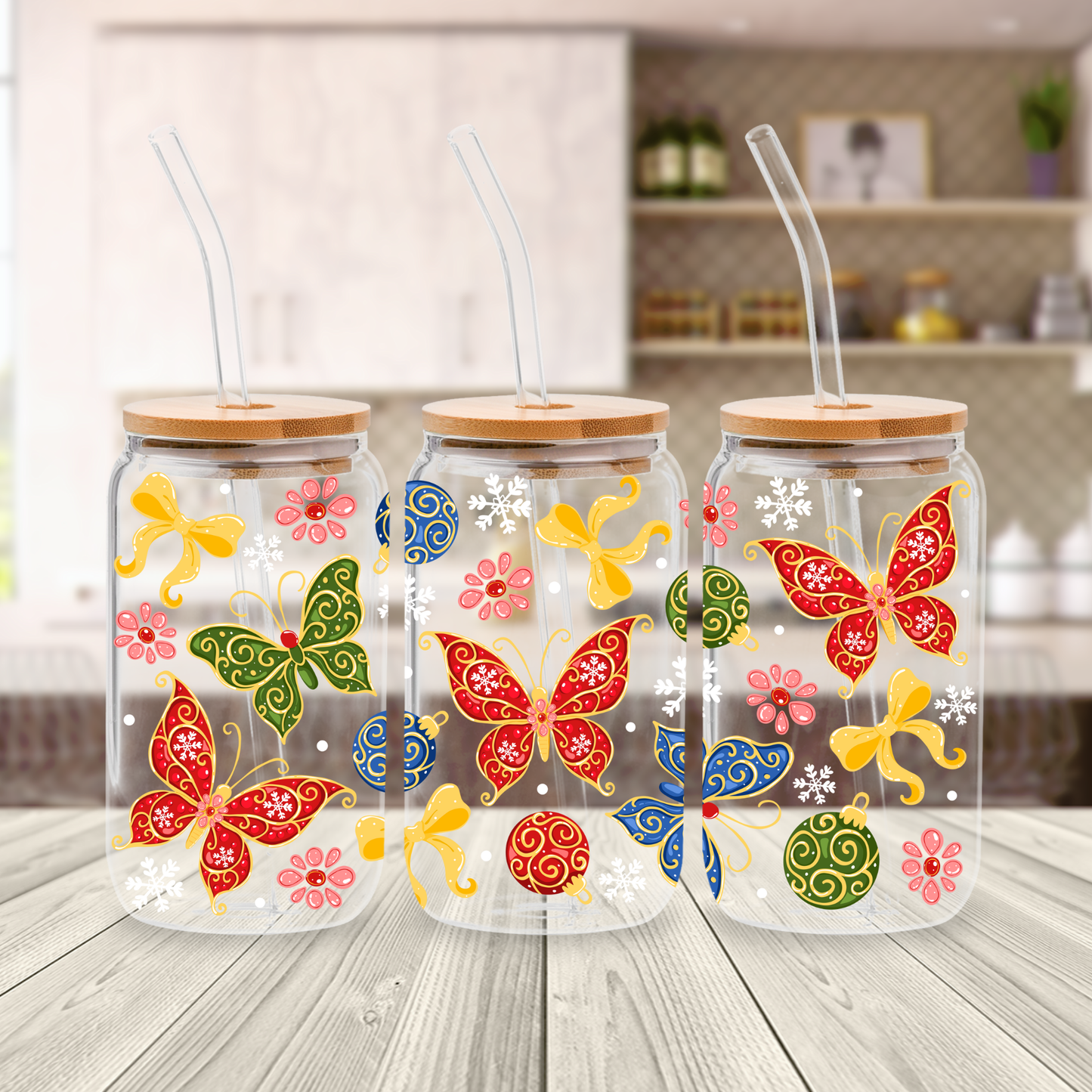 FESTIVE SPARKLE (DOUBLE SIDED) 16 OZ