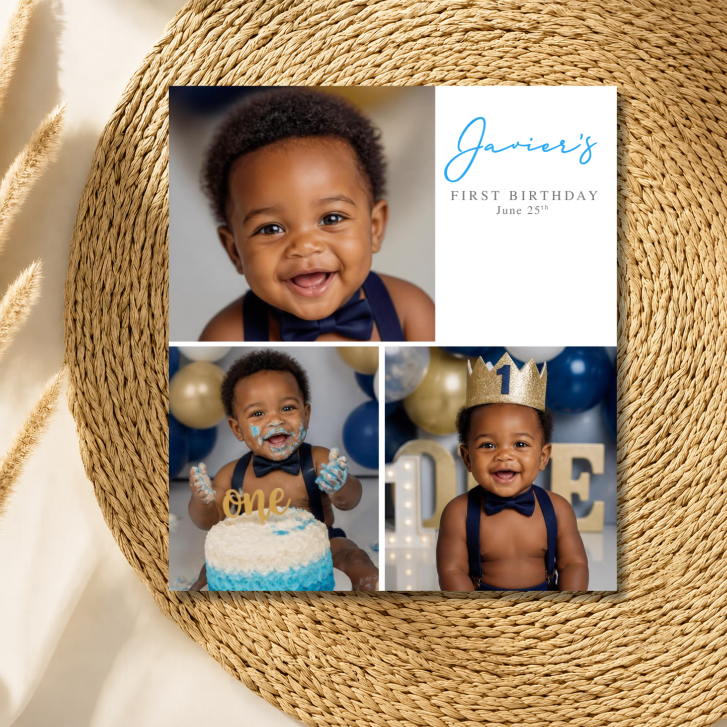 BIRTHDAY PHOTO MAGNETS 4x5"