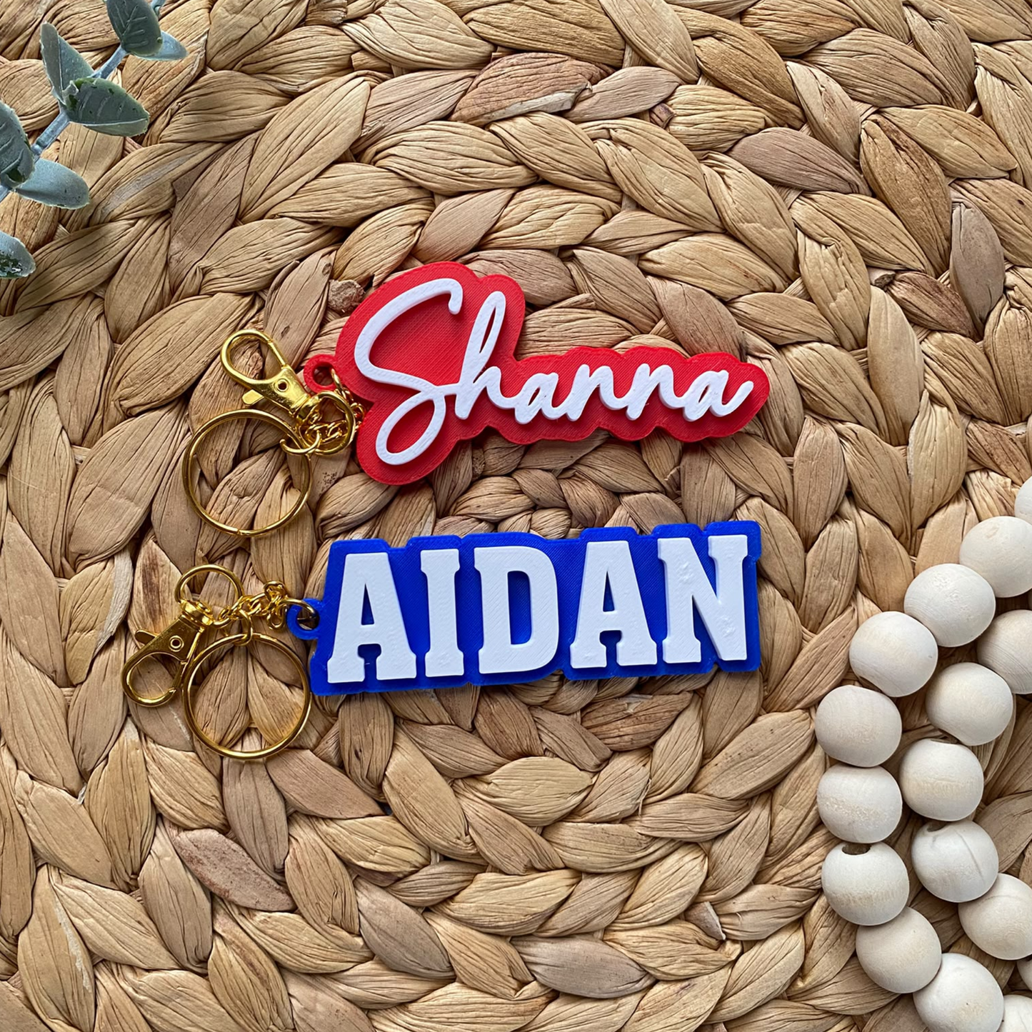 CUSTOM 3D NAME TAGS