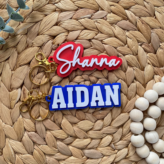 CUSTOM 3D NAME TAGS