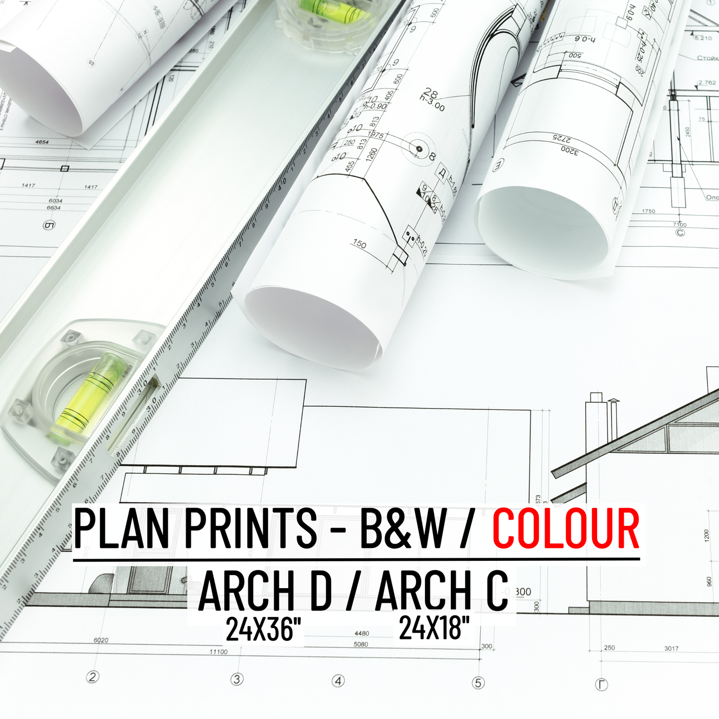 HOUSE PLAN / CAD DRAWING PRINTS