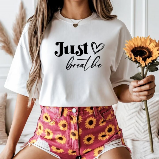 JUST BREATHE SCREEN PRINTS (RTS)