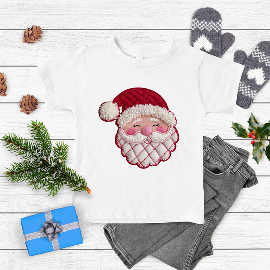 SANTA PATCH YOUTH DTF TRANSFER