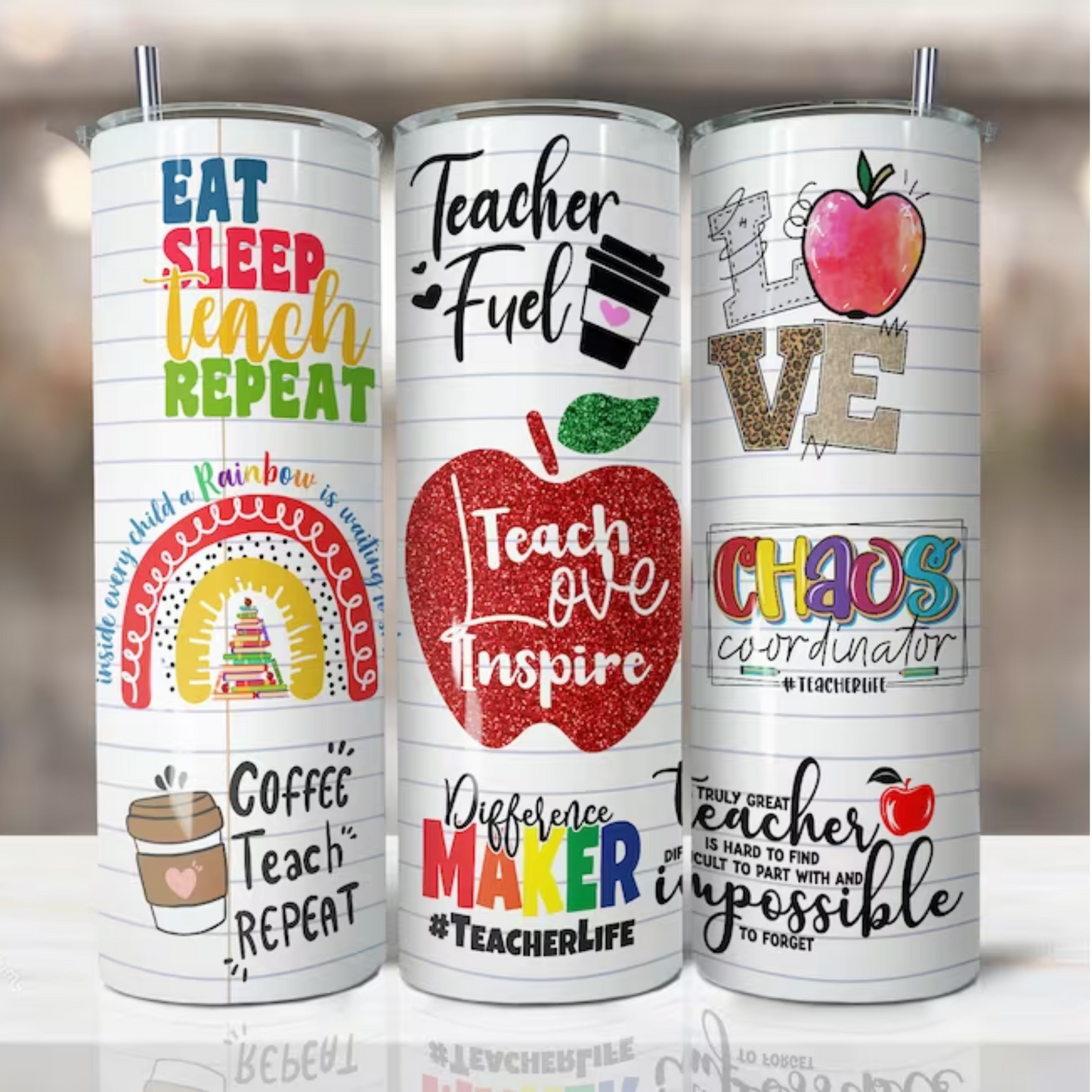 TEACHER FUEL TUMBLER