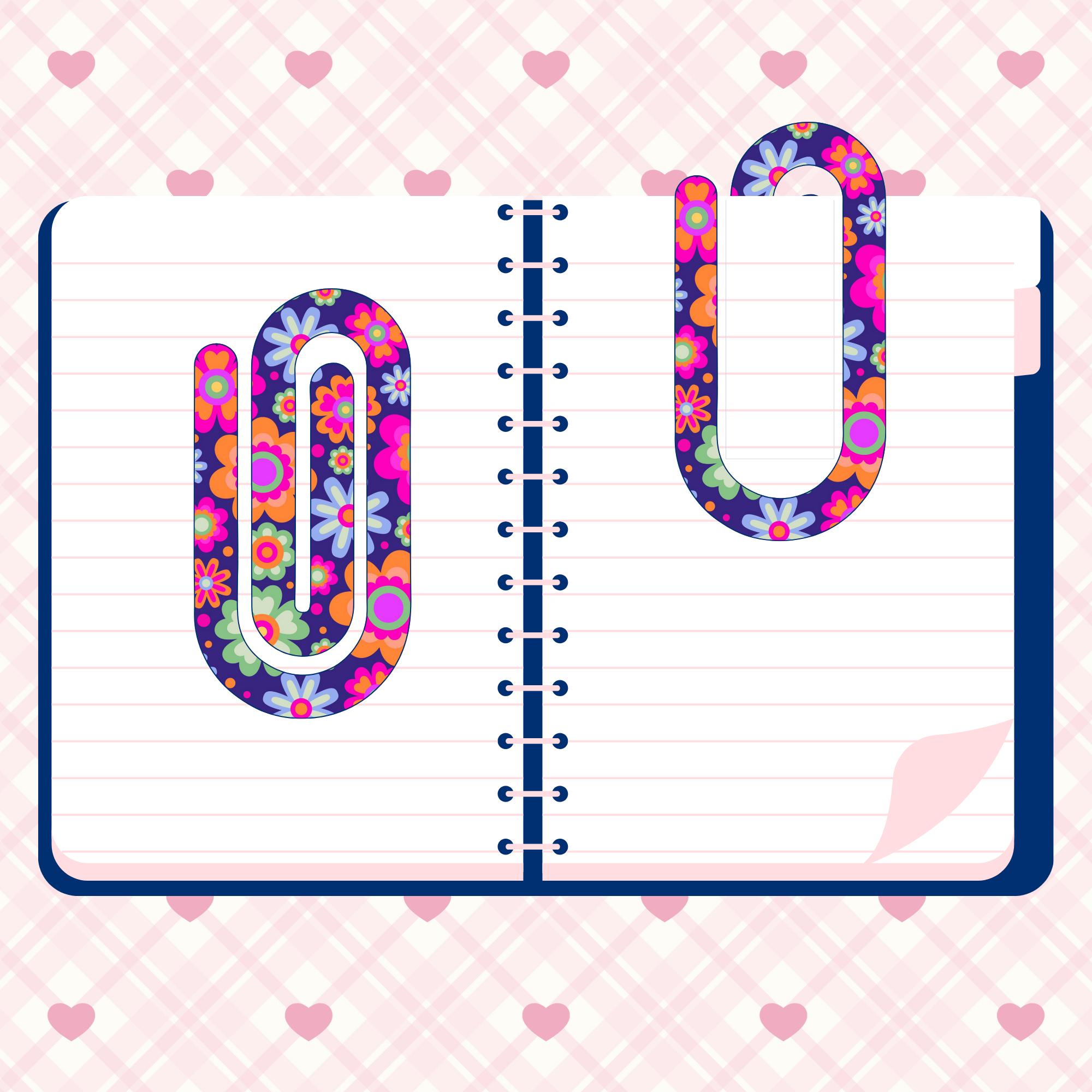 FUN FLORAL PAPERCLIP – Reivaj Design Essentials