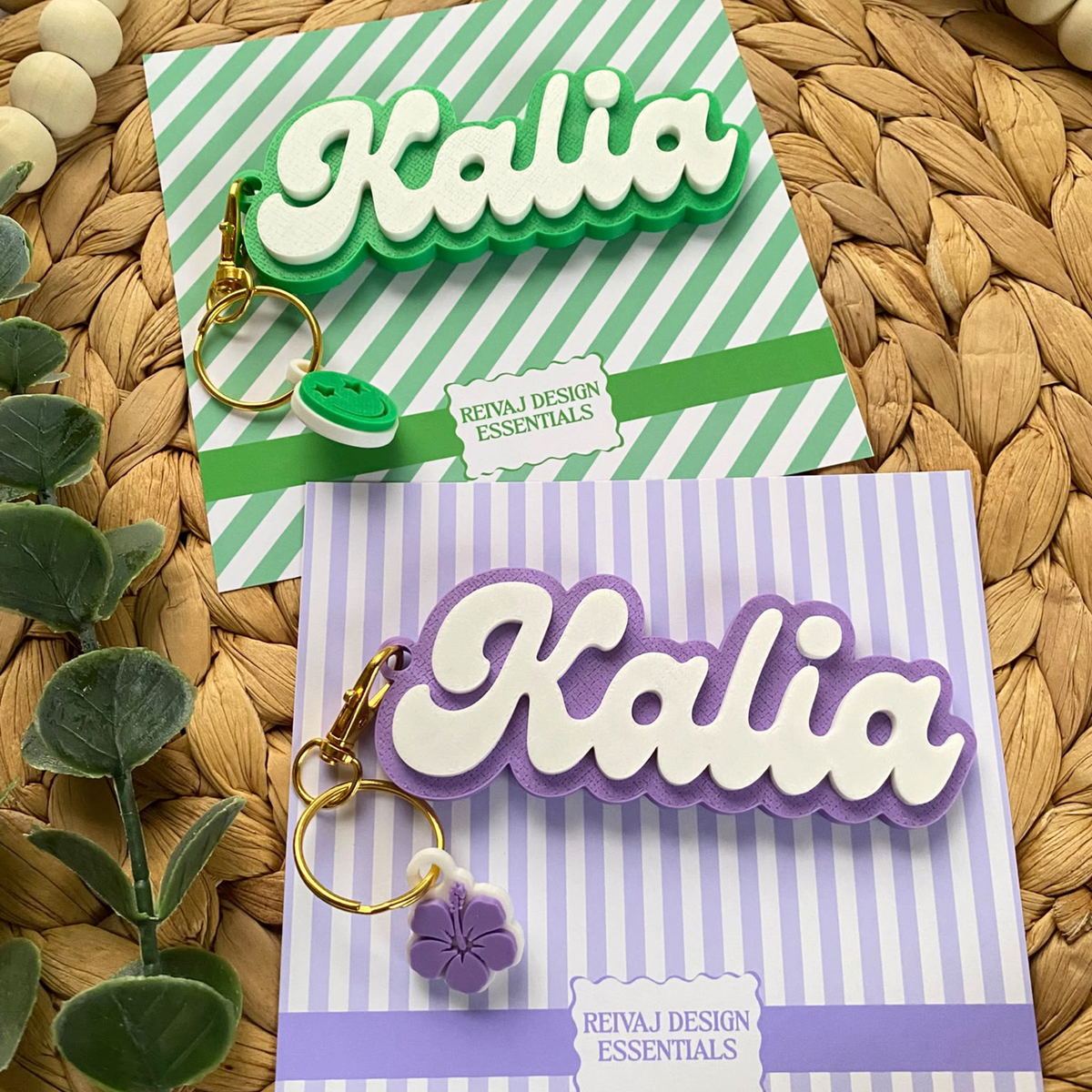 CUSTOM 3D NAME TAGS