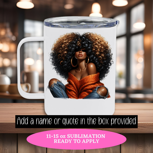 AFRO GODDESS 17 (Sublimation Ready to Press Print)