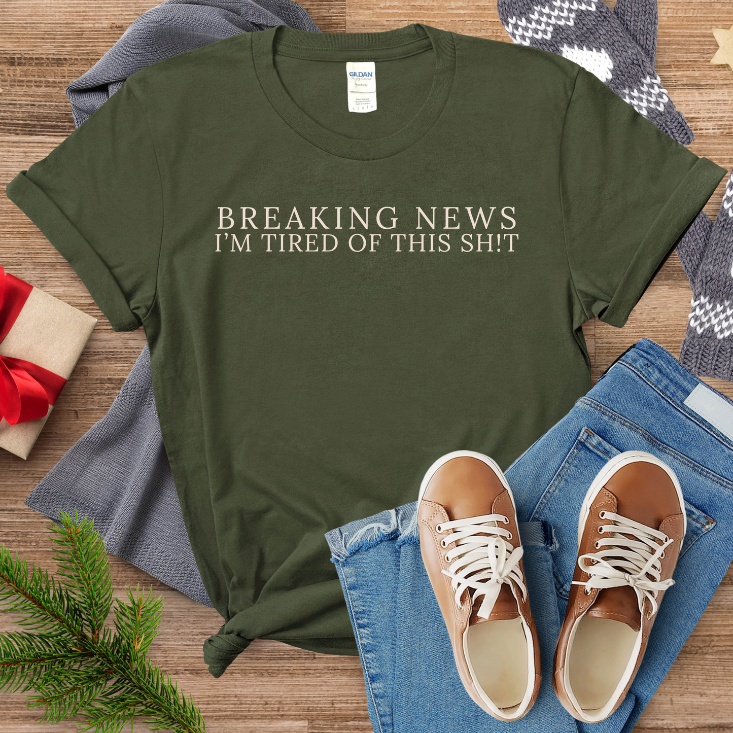 BREAKING NEWS T-SHIRT