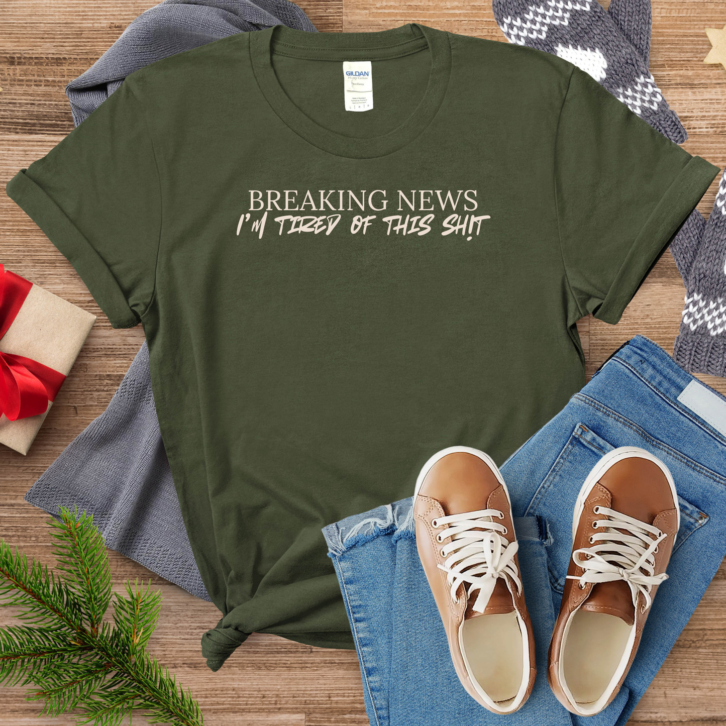BREAKING NEWS T-SHIRT