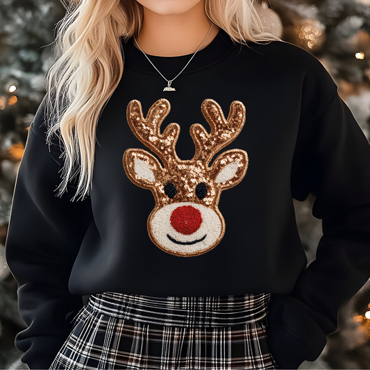 SEQUINS DEER DTF
