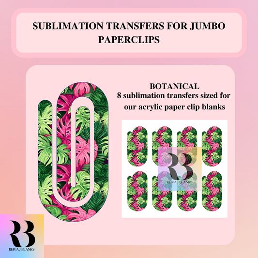 BOTANICAL SUBLIMATION TRANSFER