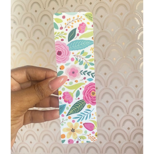 PINK GARDEN BOOKMARK