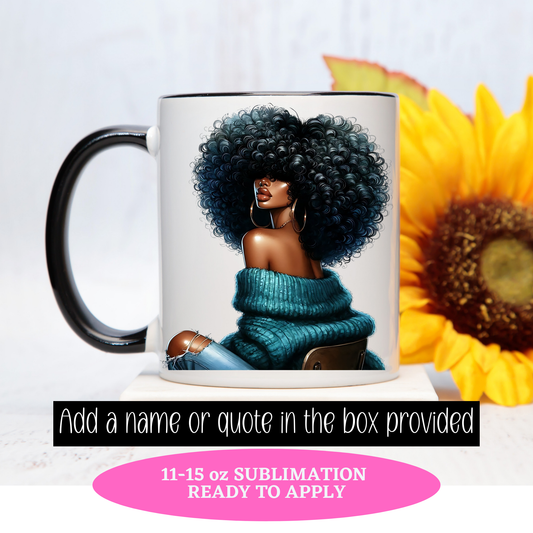 AFRO GODDESS 22 (Sublimation Ready to Press Print)