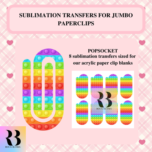 POPSOCKET SUBLIMATION TRANSFER