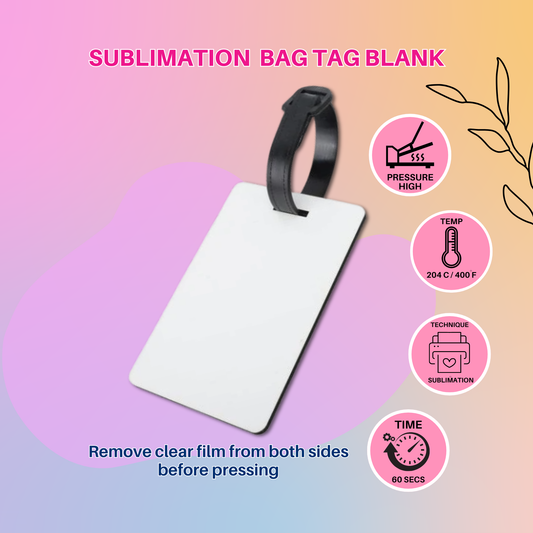 Bag Tag (sublimation blank)