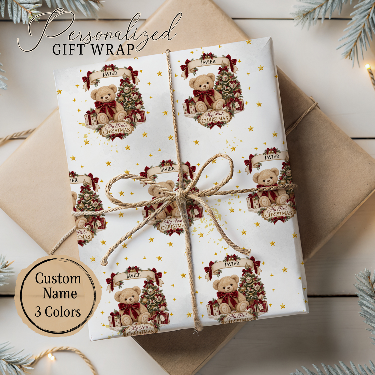 1ST CHRISTMAS GIFT PAPER
