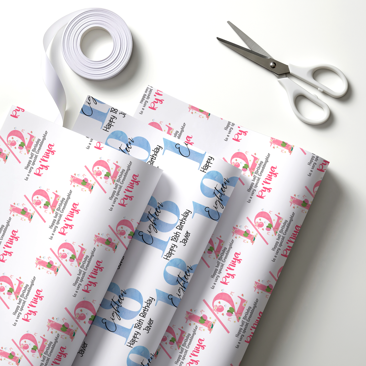 MELON BIRTHDAY GIFT PAPER 3PK