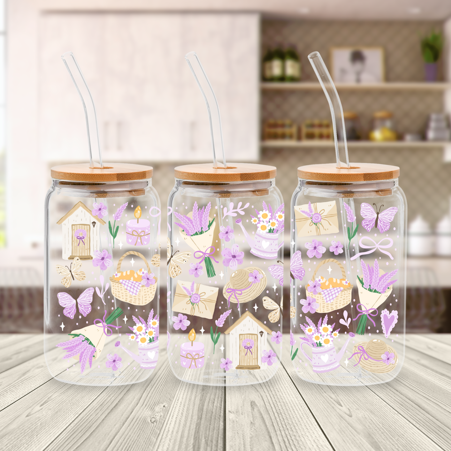 LAVENDER COTTAGE (DOUBLE SIDED) 16 OZ